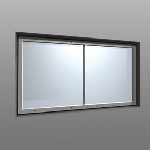 Окно рентгенозащитное ОЗС-2 (два стекла)