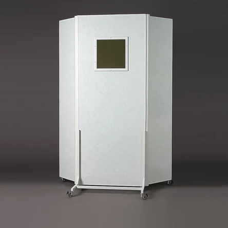 Ширма с двумя боковыми панелями